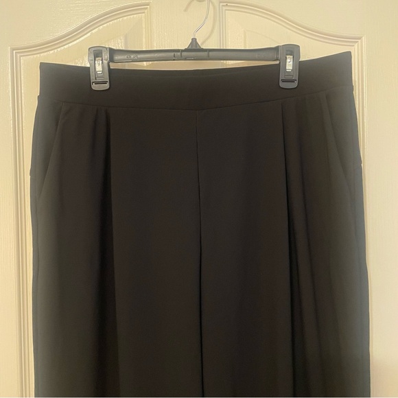 Halara Flex™ High Waisted‎ Pocket Black Wide Leg Work Pants NWT Large - Picture 6 of 15